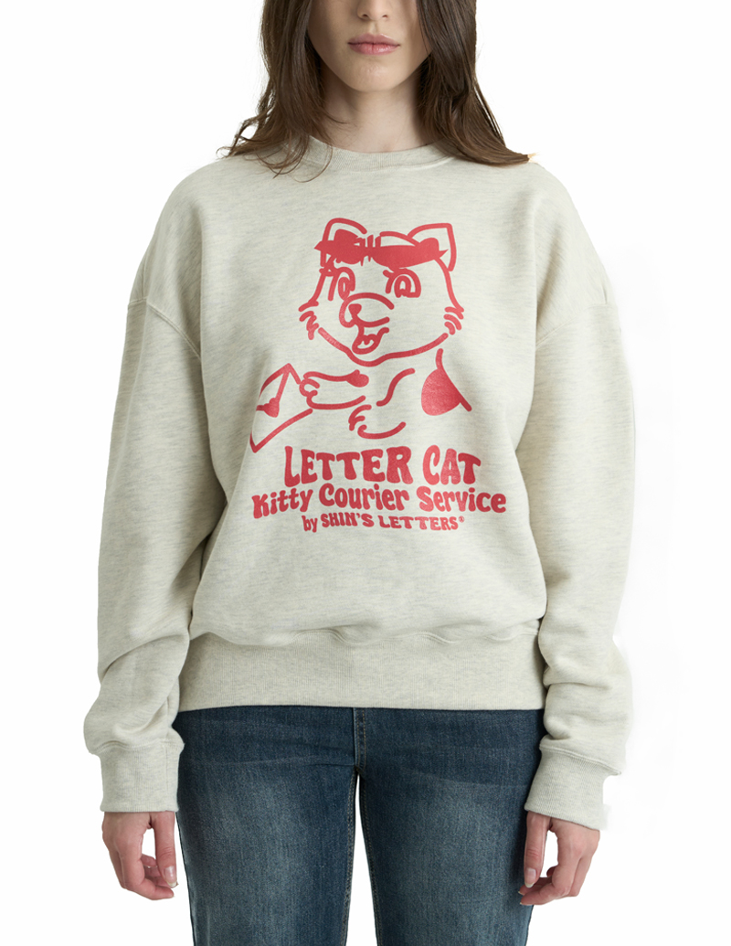 Lettercat Sweatshirt / No.1
