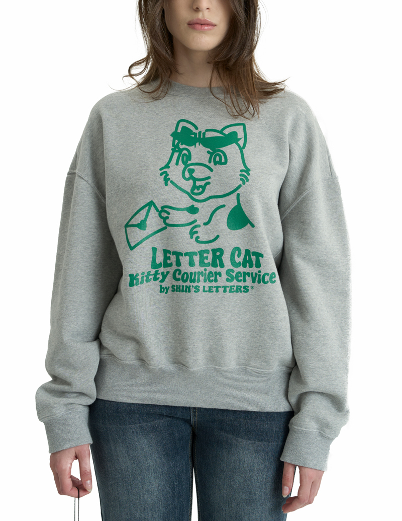 Lettercat Sweatshirt / No.2